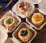 Коробка бенто - торт 15 х 15 х 8 см из сахарного тростника