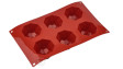 Silikomart SF049 Big Diamond (диамант), 6 ячеек 68х45 мм