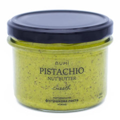AUMI Фисташковая паста натуральная, баночка 190 г
