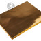Подложка для торта усиленная прямоугольная Золото (каркас - пенопласт) 30 х 40 см