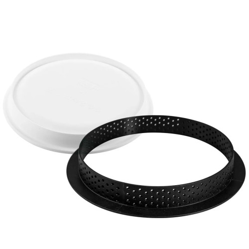 Silikomart KIT TARTE RING PALET набор силиконовая форма и кольца для 2 тартов 150х20 мм