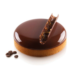 Silikomart KIT TARTE RING PALET набор силиконовая форма и кольца для 2 тартов 150х20 мм