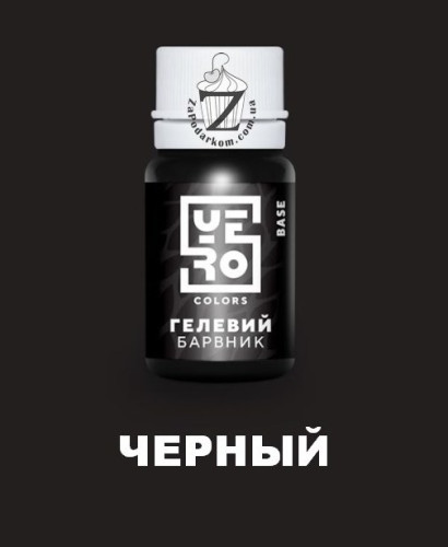 YeroColors гелевый краситель Черный, 10 г