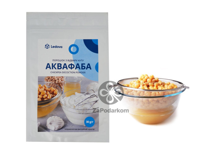 Аквафаба порошок отвара нута, 30 г