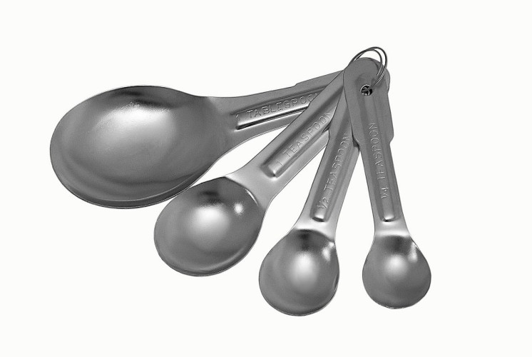 One Chef набор мерных ложек из нержавеющей стали Эконом, 4 шт