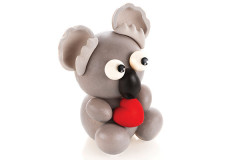 Silikomart KIT KOALA набор пластиковых форм для объемной шоколадной коалы 155х116х160 мм