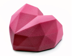 Силиконовая форма Динары Касько Mini Hearts cakes, 4 шт