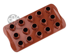 Silikomart SCG56 Mr Mrs Brown Гноми силіконова форма для цукерок