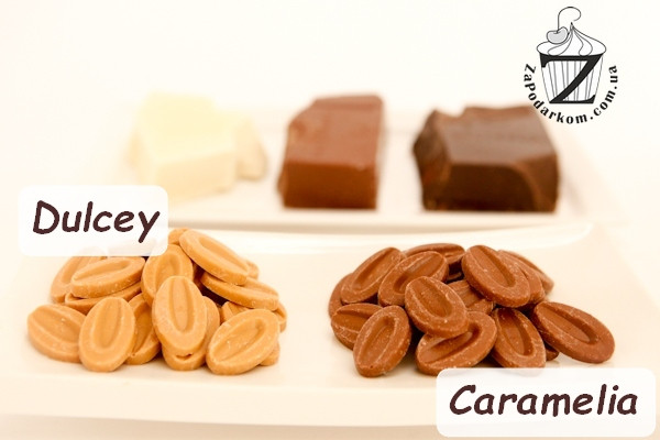 Valrhona Caramelia 36% натуральный молочный шоколад Карамель