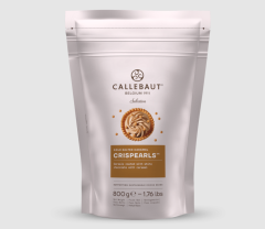 Callebaut Crispearls хрустящие шарики белый шоколад с соленой карамелью