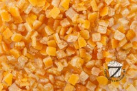 Апельсиновые кубики - цукаты 10 х 10 мм