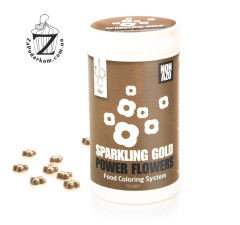 IBC Power Flowers Sparkle Gold блеск золотой, 5 г