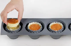 Силиконовая форма Динары Касько Mini Pearls cakes, 4 шт.