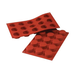 Silikomart SF013 Tartellete (тарталетка) 15 ячеек 45х10 мм