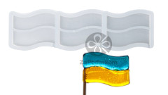 Молд для леденцов силиконовый Флаг
