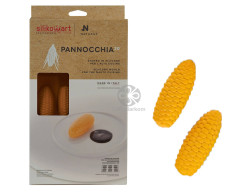 Silikomart PANNOCCHIA 20 Кукуруза силиконовая форма 12 ячеек 68,5х26,4х21,2 мм