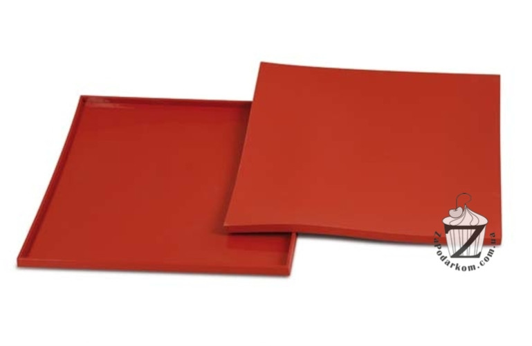 Silikomart TAPIS ROULADE 03 коврик силиконовый с бортиком 32,5 х 32,5 см