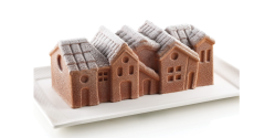 Silikomart  WINTER VILLAGE набор форм Зимняя деревня 240х100х83 мм