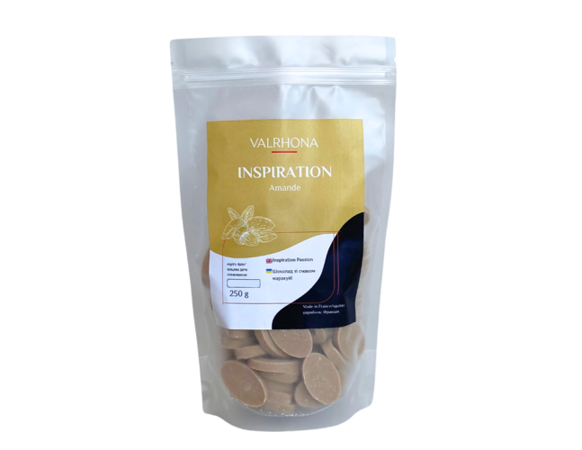 Valrhona Inspiration Amande 30,5% Миндаль натуральный шоколад