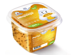 YetiCo (Украина) Маракуйя с косточками пюре замороженное натуральное без сахара, 500 г