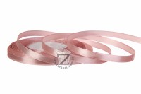 Лента атласная 7 мм Розовый (персик)