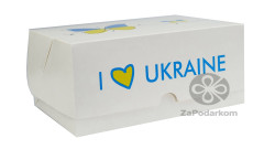 Коробка 18 х 12 х 8 см I Love Ukraine