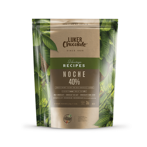 Luker Chocolate NOCHE 40% натуральный молочный шоколад (кувертюр)