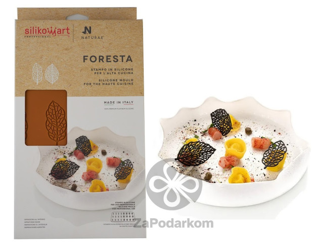 Silikomart FORESTA силиконовый коврик для декора Листья