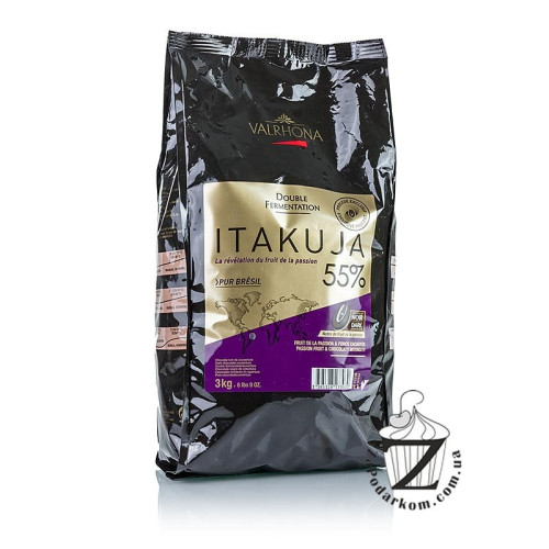 Valrhona Itakuja Dark 55% моносортовый черный шоколад