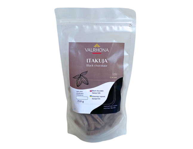 Valrhona Itakuja Dark 55% моносортовый черный шоколад