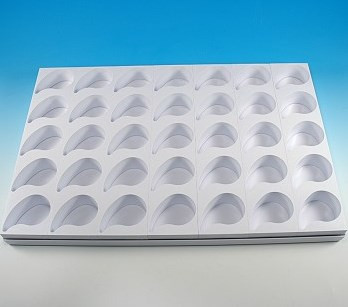 Martellato MONOP.C009/1 пластикова форма для 5 тістечок Сльоза