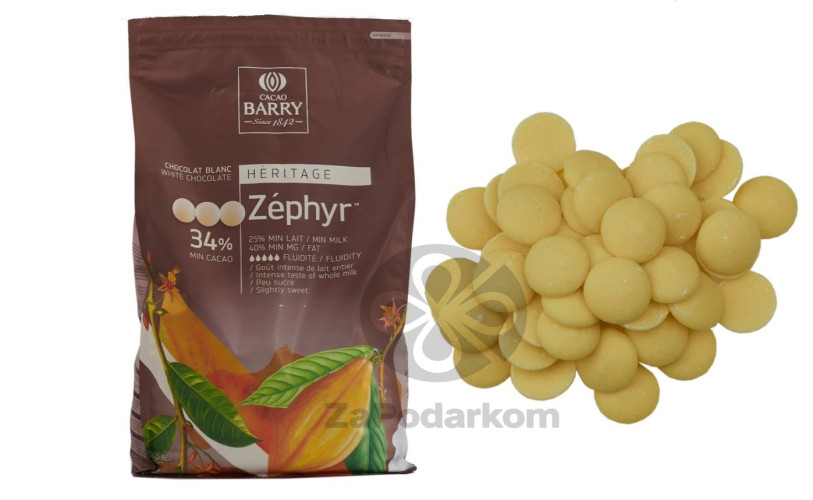 Какао барри зефир. Белый шоколад "Zephyr " 34%, Cacao Barry. Шоколад белый "Cacao Barry" Zephyr таблетированный 1 кг. Cacao Barry Zephyr. Шоколад какао Барри зефир карамель.