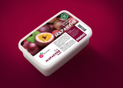 YaGurman (Украина) Маракуйя с косточкой замороженное пюре натуральное, 1 кг