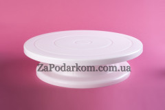 Подставка для работы с тортом поворотная 28 х 7 см, EM 8927