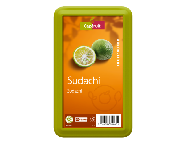 Capfruit (Франція) Судачі заморожене пюре без цукру, 1 кг