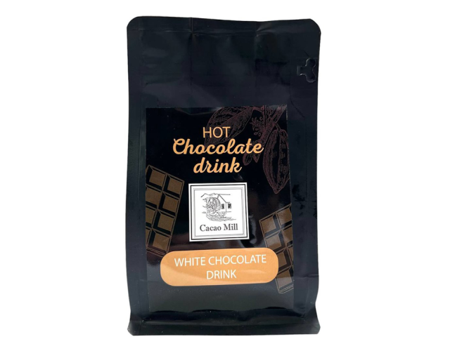 CacaoMill гарячий шоколад White chocolate, 250 г