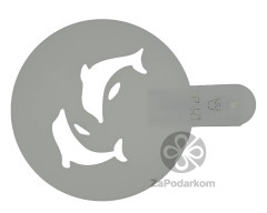 Martellato MS1-9 Трафарет декоратор для кофе, капучино, десертов