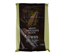 ТМ MiR 31% Белый шоколад W825 Delice D'or, плитка 1,2 кг
