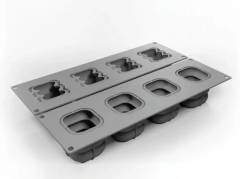 Силиконовая форма Динары Касько Mini Cubik cakes, 8 шт