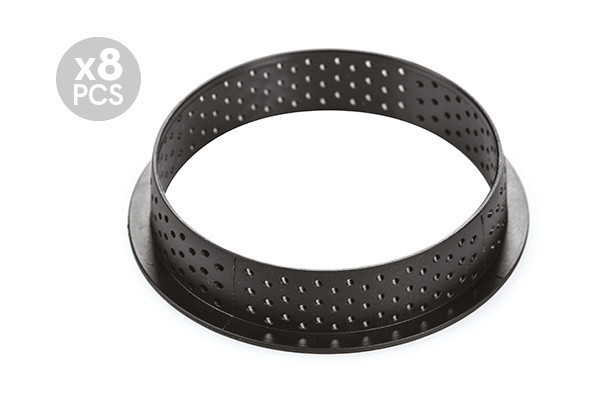 Silikomart Tarte ring round 70 перфорированное кольцо из термоплаcтика 70 мм