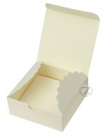Коробка мини-бокс 8,5 х 8,5 х 3 см Белая