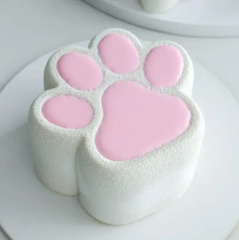 Силиконовая форма ручной работы Glossy Paws Bento Лапка бенто 11,5 см