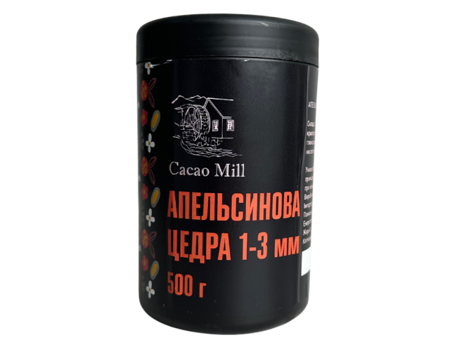 Цедра апельсиновая для выпечки (сухой цукат 1-3 мм)