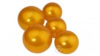 Желейные шарики Золотые 4-6 см, 5 шт. в упаковке