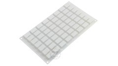 Silikomart MICRO RECTANGLE силіконова форма, 56 осередків 26 х 16 х 13 мм