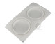 Silikomart KIT TARTE RING ROUND D150 набор силиконовая форма и кольца для 2 тартов