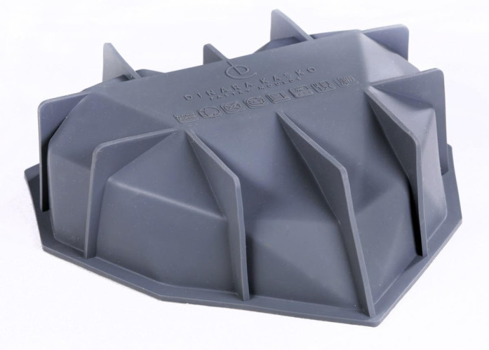 Силиконовая форма Динары Касько Heart 22,5 х 23 х 6,5 см