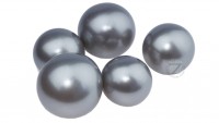 Желейные шарики Серебро 4-6 см, 5 шт в упаковке