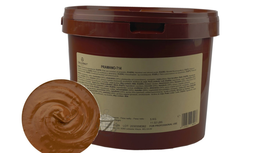 Callebaut Almond & Hazelnut Praline пралине миндально-фундучное 48%