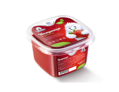 YetiCo (Украина) Клубника пюре замороженное натуральное без сахара, 300 г